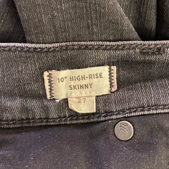 Madewell 10" High Rise Skinny Jeans - Picture 12 of 16